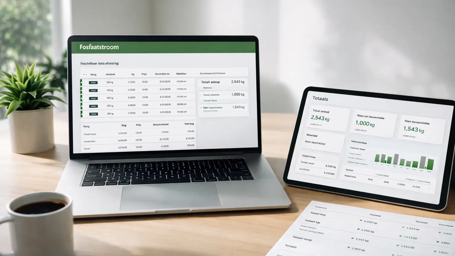 Slagkracht - Fosfaatstroom