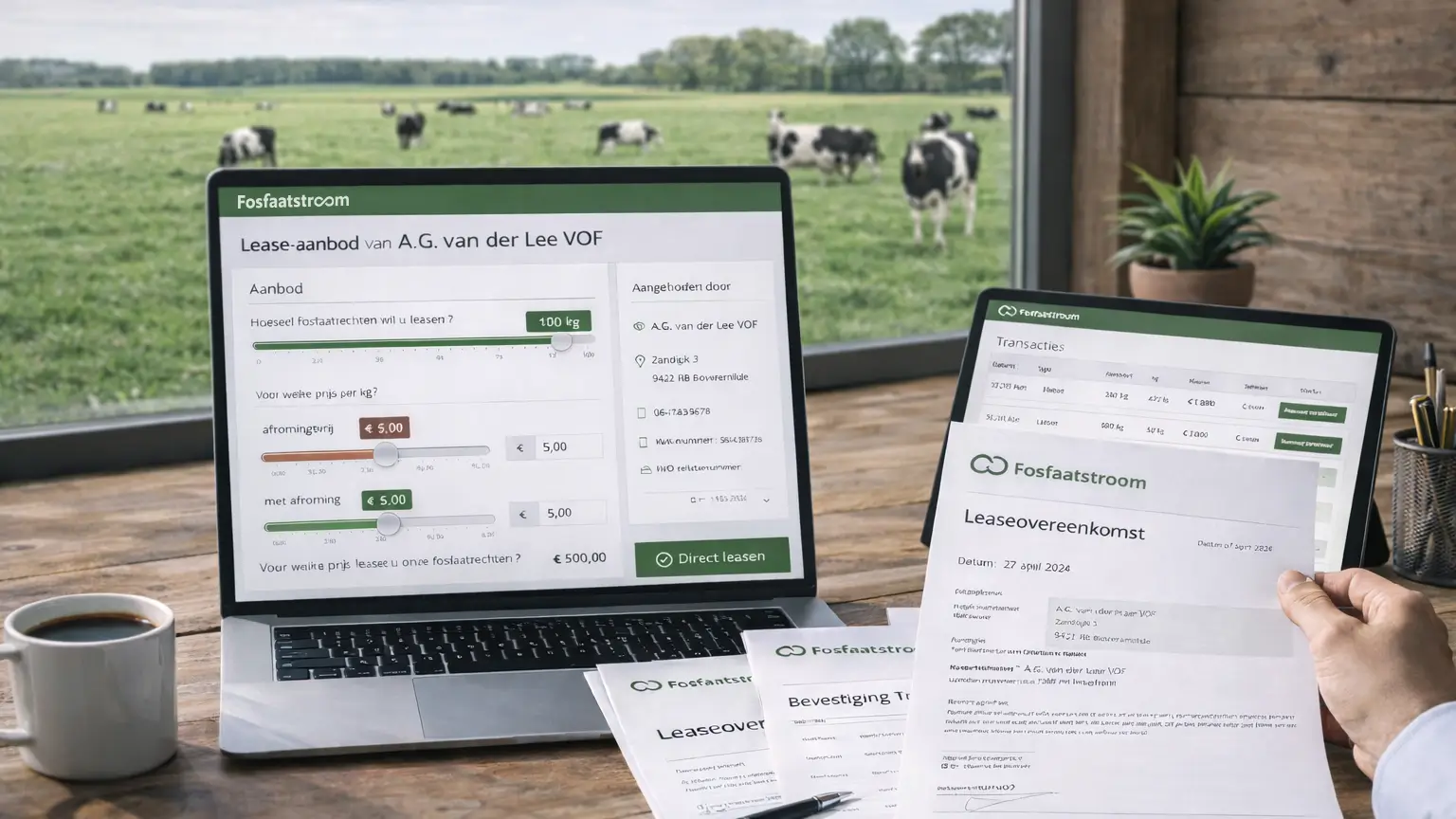 Slagkracht - Fosfaatstroom